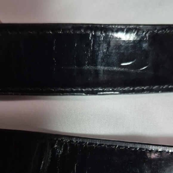 Cartera De Brillo Muy Bonita Tiene Las Agarraderas Rajadas - Picture 11 of 16